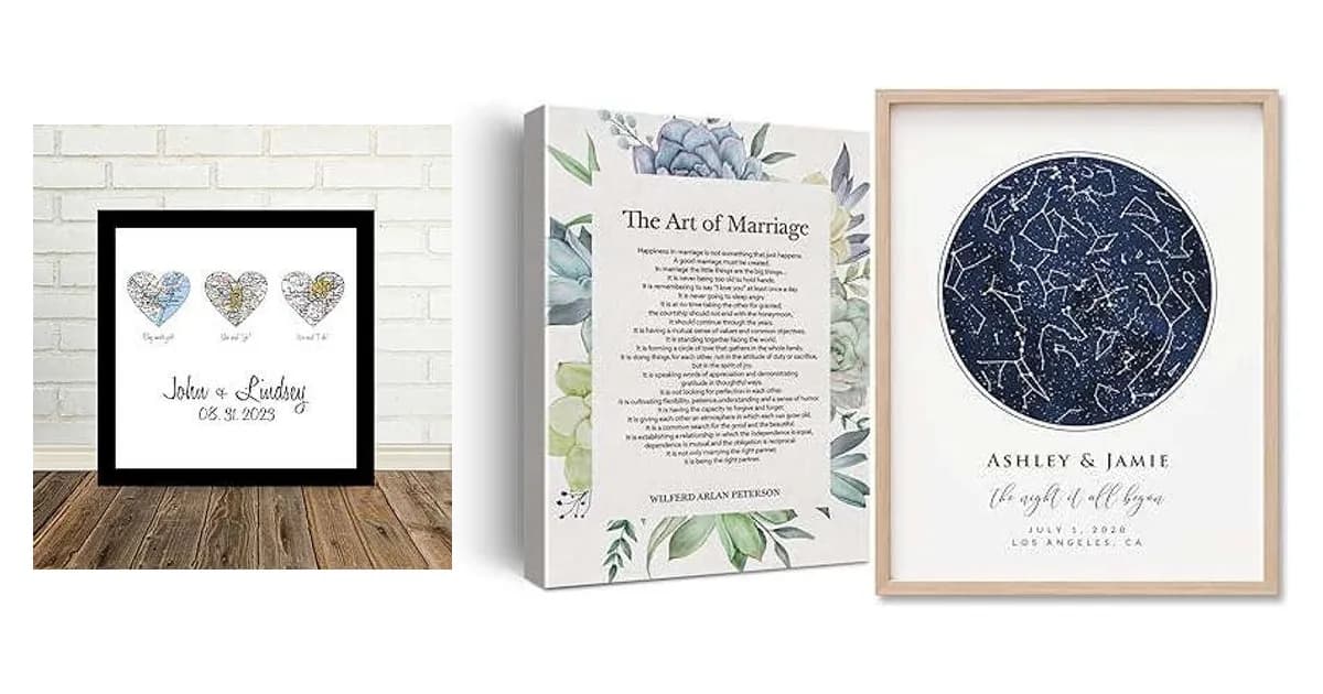 Image that represents the product page Wedding Art Gifts inside the category celebrations.