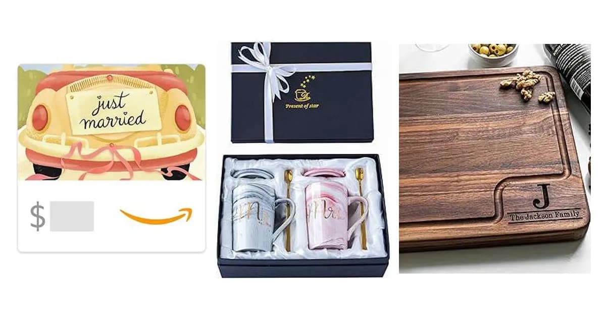 Image that represents the product page Wedding Gifts Under $100 inside the category occasions.