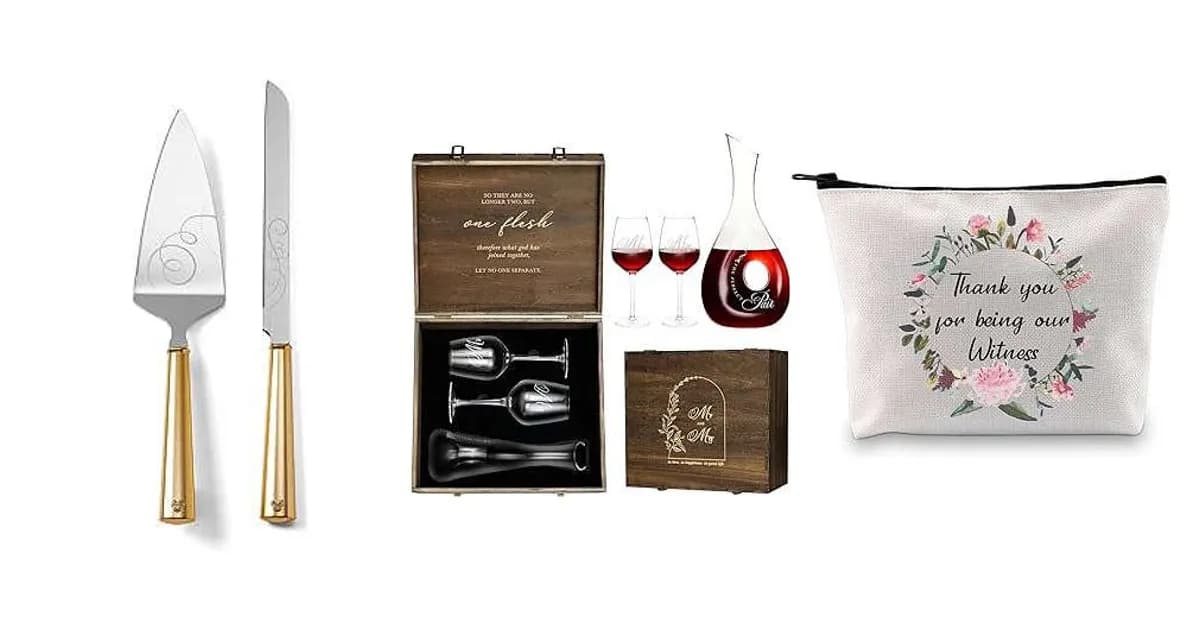 Image that represents the product page Wedding Witness Gifts inside the category celebrations.