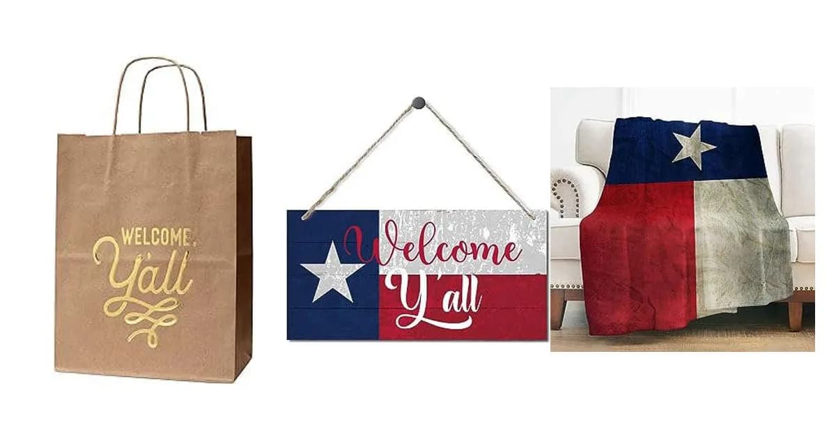 Image that represents the product page Welcome To Texas Gifts inside the category celebrations.