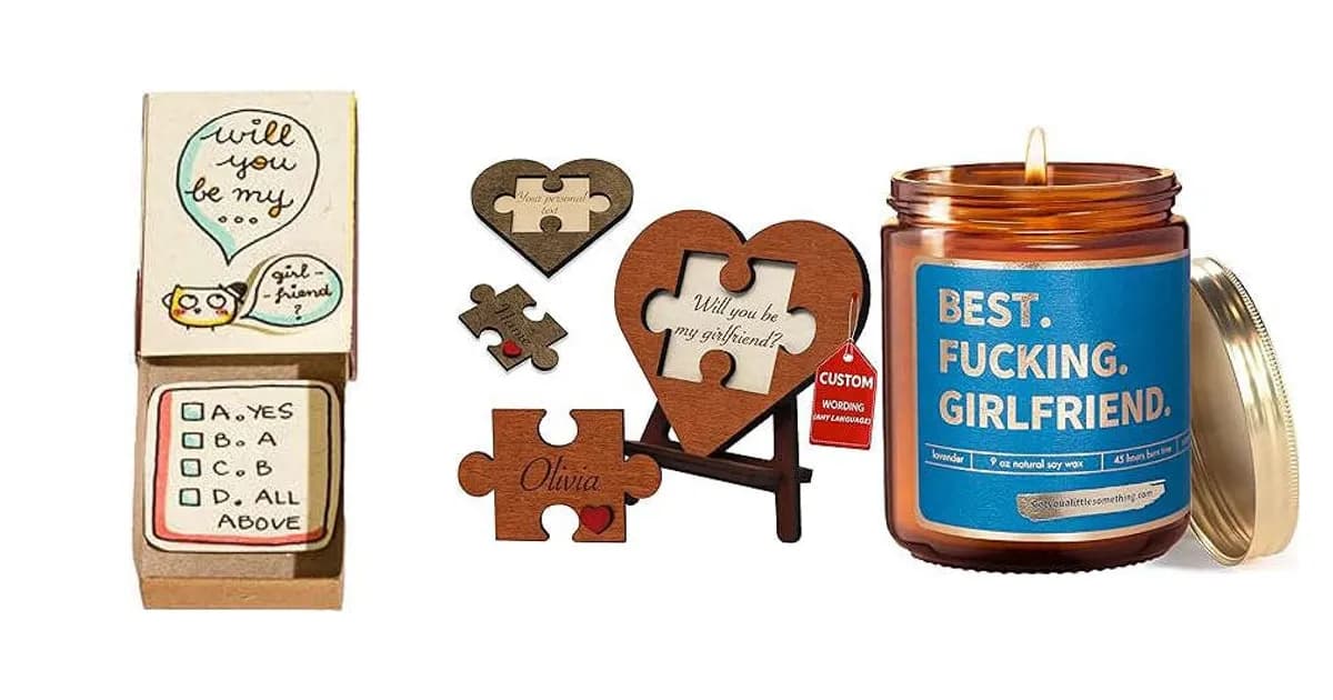 Image that represents the product page Will You Be My Girlfriend Gifts inside the category occasions.