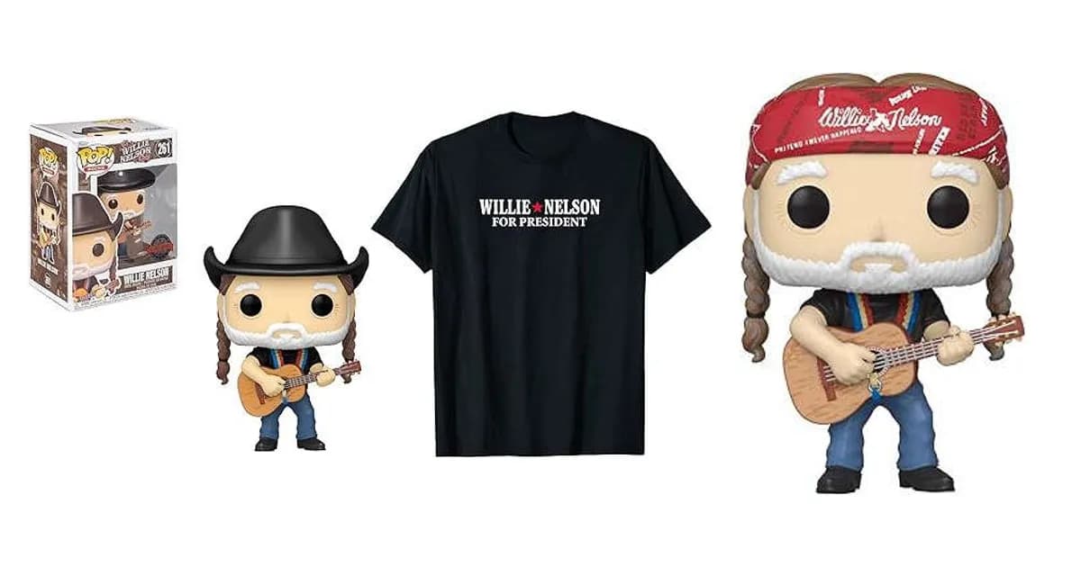 Image that represents the product page Willie Nelson Gifts inside the category music.