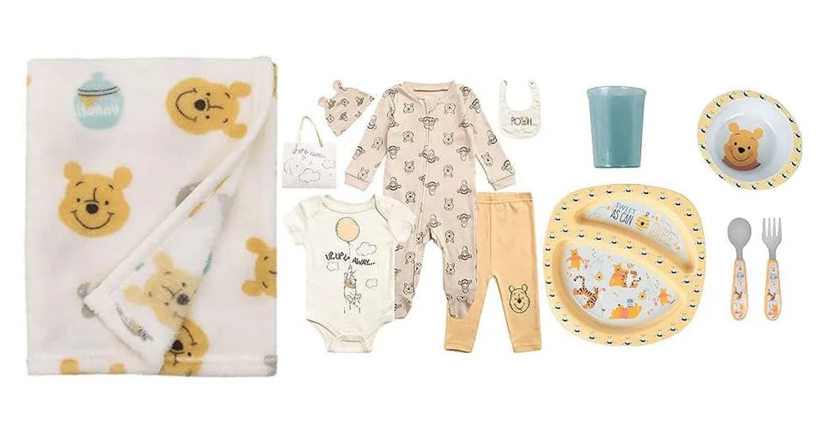 Image that represents the product page Winnie The Pooh Baby Gifts inside the category babies.