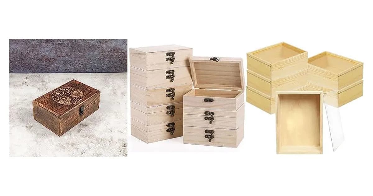 Wood Boxes For Gifts