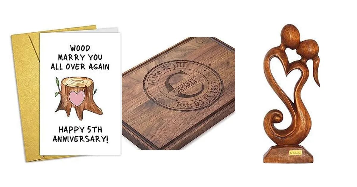 Image that represents the product page Wood Wedding Gifts inside the category celebrations.