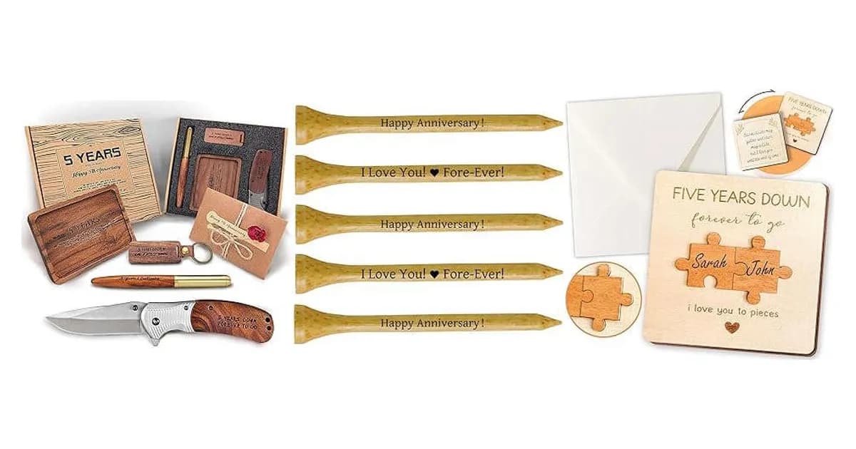 Image that represents the product page Wooden Anniversary Gifts For Husband inside the category celebrations.