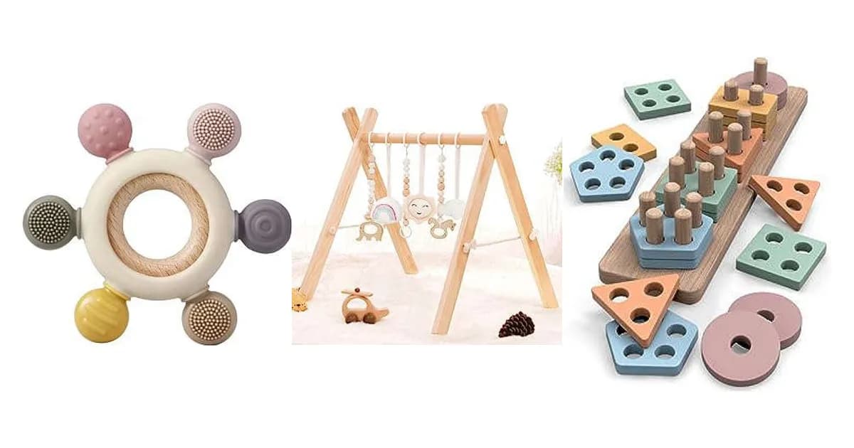 Image that represents the product page Wooden Baby Gifts inside the category babies.