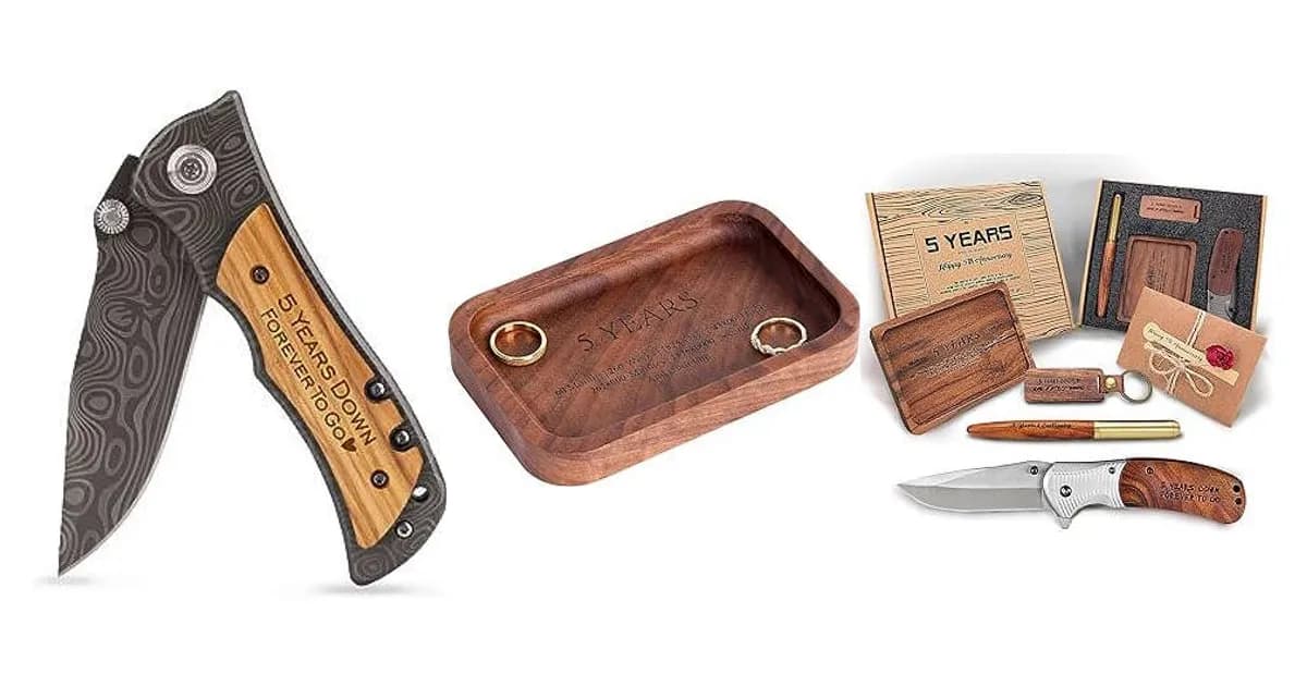 Image that represents the product page Wooden Gifts For 5 Year Anniversary inside the category celebrations.