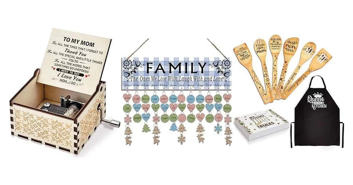 Image that represents the product page Wooden Gifts For Mom inside the category celebrations.