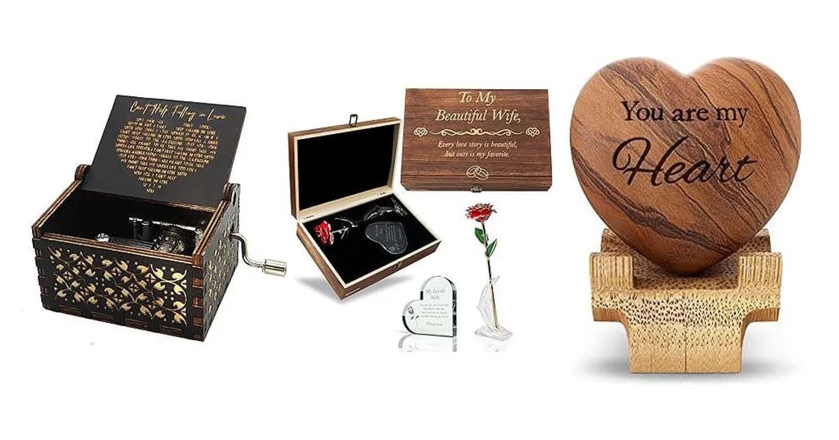 Image that represents the product page Wooden Gifts For Wife inside the category celebrations.
