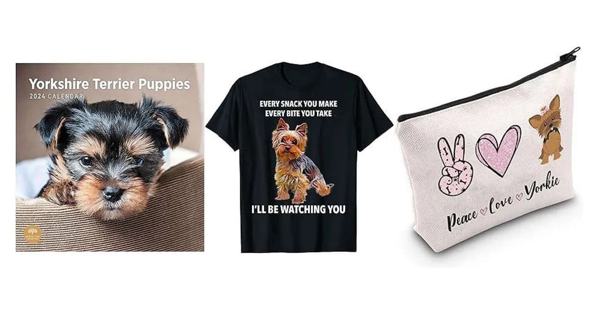 Image that represents the product page Yorkshire Terrier Gifts inside the category animals.