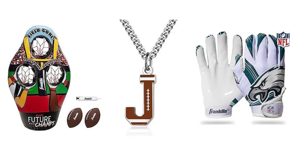 Image that represents the product page Youth Football Gifts inside the category hobbies.