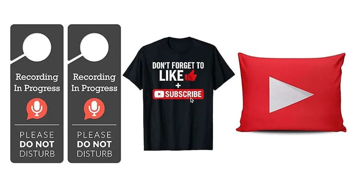 Image that represents the product page Youtuber Gifts inside the category technology.