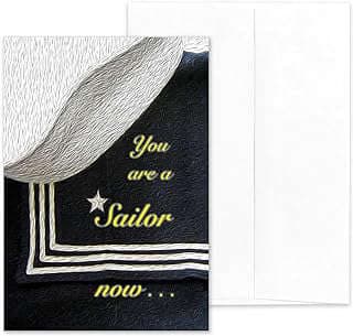 Image of Navy Boot Camp Graduation Card by the company 2 My Hero.