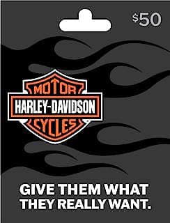 Image of Motorcycle-themed gift card by the company ACI Gift Cards LLC, an Amazon company.