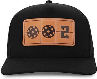 Image of Pickleball Hat Leather Scoring Design by the company ADINKTED.