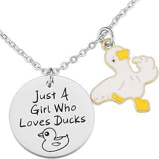 Image of Duck Themed Necklace by the company Ahaeth Jewelry.