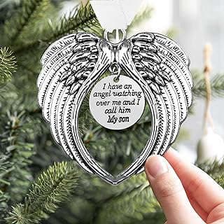 Image of Memorial Angel Wings Ornament by the company aiDOG.