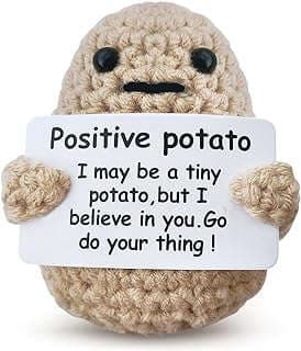 Image of Knitted Positive Potato Decoration by the company AirevesketUS.