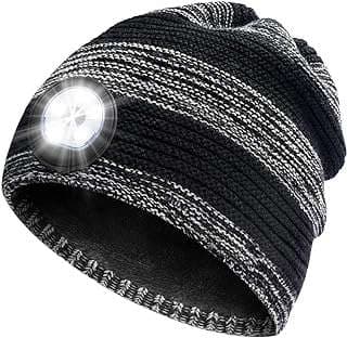 Image of Rechargeable LED Beanie Hat by the company AIWEILE MALL.