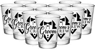 Image of Bachelor Party Shot Glasses Set by the company AKA Ventures.