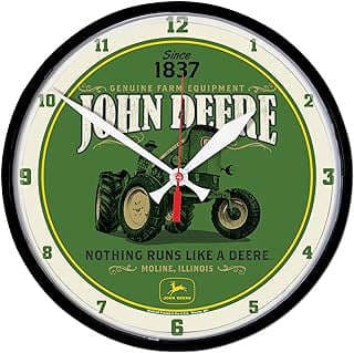 Image of John Deere Tractor Clock by the company AKRS Equipment.
