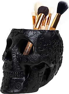 Image of Skull Makeup Brush Holder by the company Alrossa.
