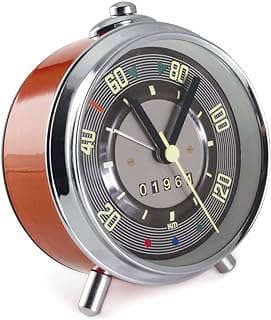 Image of BRISA VW Collection - Volkswagen Alarm Clock Timepiece in Speedometer Design from T1 Bus (Speedometer/Red) by the company Amazon Global Store UK.