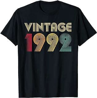 Image of 1992 Vintage Birthday T-Shirt by the company Amazon.com.