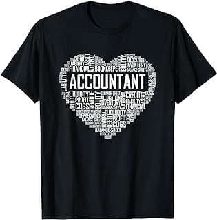 Image of Accountant Themed T-Shirt by the company Amazon.com.