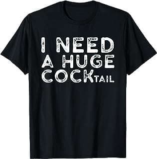 Image of Adult Humor Cocktail T-Shirt by the company Amazon.com.