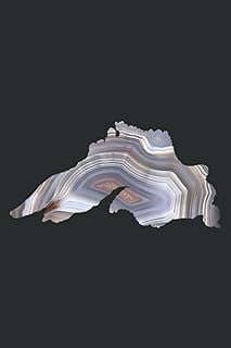 Image of Agate-themed Notebook by the company Amazon.com.