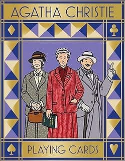 Image of Agatha Christie Themed Playing Cards by the company Amazon.com.