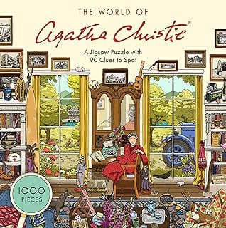 Image of Agatha Christie Themed Puzzle by the company Amazon.com.