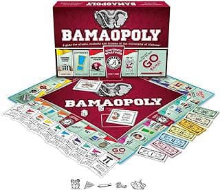 Image of Alabama-themed Monopoly Game by the company Amazon.com.