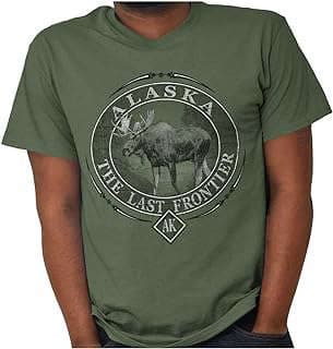 Image of Alaska Moose Graphic T-Shirt by the company Amazon.com.