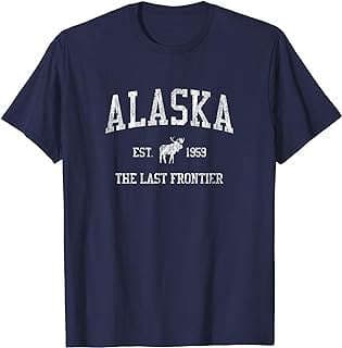 Image of Alaska Moose T-Shirt by the company Amazon.com.