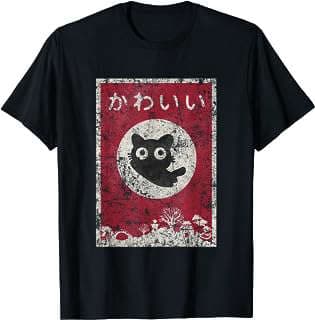 Image of Anime Cat T-Shirt by the company Amazon.com.