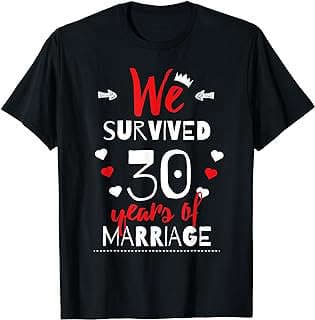 Image of Anniversary T-Shirt for Couples by the company Amazon.com.