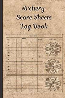 Image of Archery Score Sheets Book by the company Amazon.com.