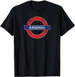 Image of Arsenal Subway Sign T-Shirt by the company Amazon.com.