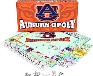 Image of Auburn University themed Monopoly by the company Amazon.com.