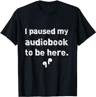 Image of Audiobook Themed T-Shirt by the company Amazon.com.