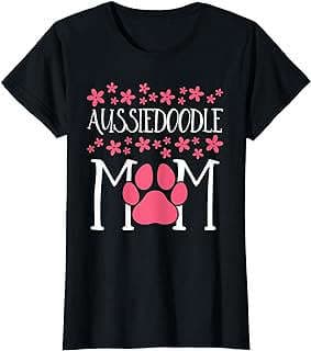 Image of Aussiedoodle Mom Dog T-Shirt by the company Amazon.com.