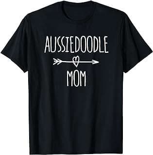 Image of Aussiedoodle Mom T-Shirt by the company Amazon.com.