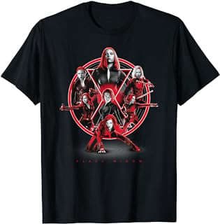 Image of Avengers Black Widow T-Shirt by the company Amazon.com.