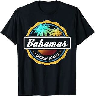 Image of Bahamas Flag T-Shirt by the company Amazon.com.