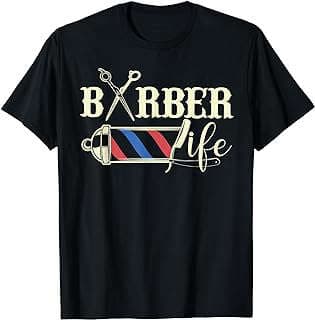 Image of Barber Themed T-Shirt by the company Amazon.com.