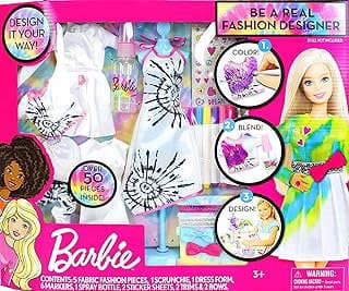 Image of Barbie Tie-Dye Fashion Kit by the company Amazon.com.