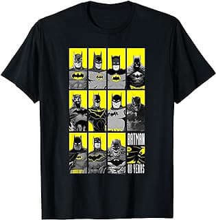 Image of Batman Anniversary Graphic T-Shirt by the company Amazon.com.